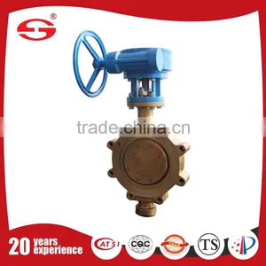 Manufacturers Hot Selling ANSI A216 WCB Lug Butterfly Valve With Pneumatic Actuator Butterfly Valve thumbnail-2