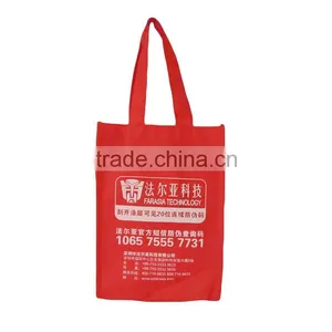 High Quality Clear Wholesale Custom Durable Promotional Shopping Bag ,non Woven Promotional Bag thumbnail-2