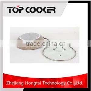 Forged Aluminum Marble Coating Chinese Gas Burner Wok Range thumbnail-4