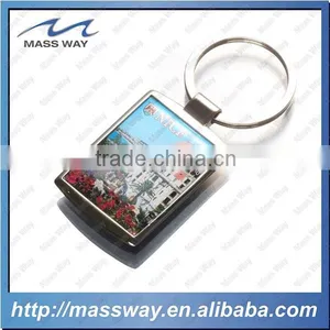 Soft Enamel Lovely Custom 3D Funy Bird Shape Metal Key Ring thumbnail-3
