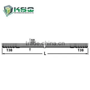 4 Inch / 6 Inch Threaded Drill Rod T38 Hex Extension Rod thumbnail-1