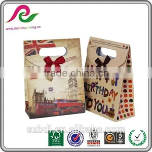 Cheap Fancy Decorative Handmade Paper Gift Bag Display Stand thumbnail-2