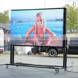 1680Hz Refresh Rate 1/4 Scan 10000 Dots/sqm Smd p6 P10 Outdoor Led Screen thumbnail-1