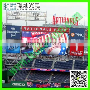 Advertising hd Stadium Video P10 Full Color DIP Led Screen thumbnail-1