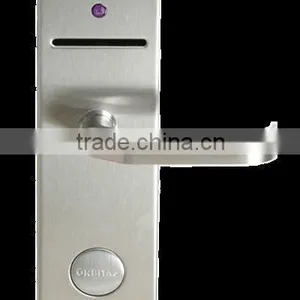 Stainless Steel Magnetic Card Lock With Mechanical Key for Emergency Opening thumbnail-1
