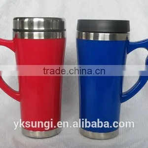 160Z Stainless Steel Tea Plastic Bottle Tumbler thumbnail-1