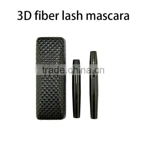 Hottest 3D Fiber Lashes Mascara 1set=2pcs Eyelash Waterproof thumbnail-3