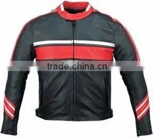 Leather Motorbike Jacket thumbnail-1