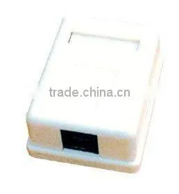 Cat.5e Sigle Port Surface Mount Box thumbnail-1