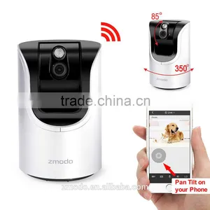 Zmodo Pan and Tilt P2P 360 Viewer Smart Home Indoor Wireless Camera thumbnail-1
