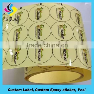 Design Classical Custom Clear Ingredients Sticker thumbnail-6