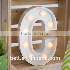 Battery Operated Marquee Letters Light Y With 7pcs White Round Bulb thumbnail-4