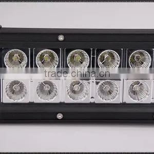 Wholesale 288W LED Strobe Light Bar Double Rows Voltage 12/24V Led Light Bar for Suv Truck Offroad Tractor thumbnail-3
