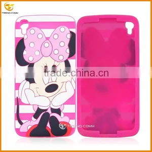 China Suppliers New Cute Silicon Cover for Alcatel OT6015 thumbnail-1