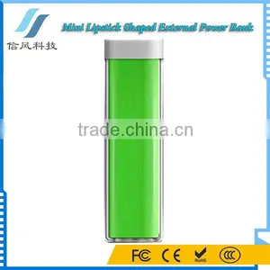 Mini Lipstick Powerbank Battery Charger 1200mAh for IPhone Tablet PC And USB Devices thumbnail-2