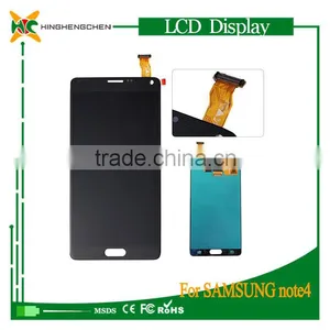 100% Warranty Mobile Phone Touch Screen Digitizer LCD for Galaxy Note 4 N9100 Lcd thumbnail-3