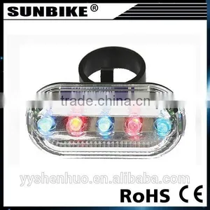 2015 Hot Sale 5 Red Best Led Light for Bicycle Quality thumbnail-1
