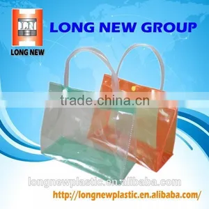 High Quality Custom Size Transparent Promotional PVC EVA Bag thumbnail-1
