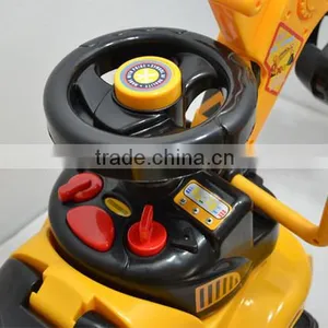 Best Gift for Your Baby! Outdoor Toy Excavator for Kids/Mini Toy Car With Music Made in China. thumbnail-4