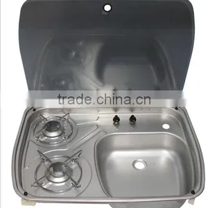 RV 12V Pull-out Kitchen Range Hood for Motorhome thumbnail-6