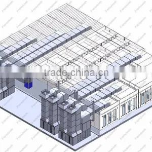 JF Car Spray Booth Preparation Station Prep Station Spray Booth Painting Line thumbnail-4