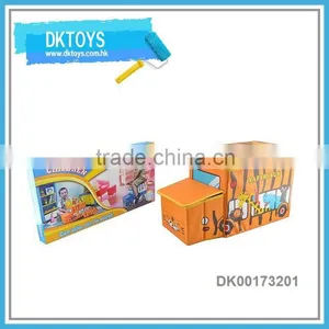 Cartoon Tiger Shape Folding Storage Stool Toy Kid Storage Seat thumbnail-1