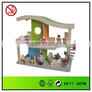 Indoor Design Wooden Dollhouse Furniture thumbnail-1