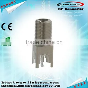RF Coaxial F Type Female Connector for PCB thumbnail-2