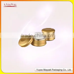 China Express Wholesale Golden Plastic Cream Jar 10g Plastic Containers Cosmetics Jar thumbnail-1