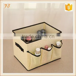 New Material Sundries Organizer Non Woven Cosmetic Storage Box thumbnail-1