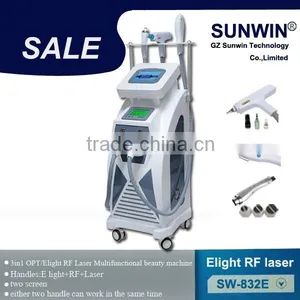 Most Popular Multifunctional SHR Anti-aging /OPT/elight+ RF +laser Beauty Equipment No Pain thumbnail-2