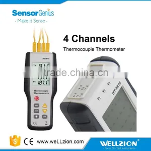 HT-9815, 4 Multi-channel Thermocouple Thermometer thumbnail-2