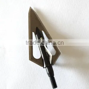 Newest 100 Grain 4 Blade Broadhead 2 1/8" X 1 1/16" Broadhead For Hunting thumbnail-2