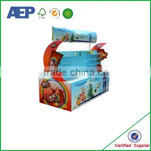 Wholesale Promotion Custom Cardboard Advertising Display Stand thumbnail-1