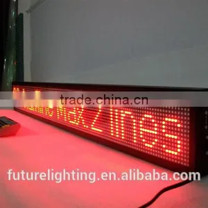 16x128 Red Color Dot Matrix LED Outdoor Display Xxx Com Car Led Lighting thumbnail-5