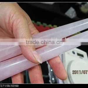 Wholesale Natural Clear/rose Crystal Wand Messager thumbnail-3