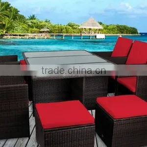 Vietnam Poly Rattan Garden Furniture CUBE Set thumbnail-1