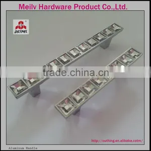Popular Zinc Crystal Furniture Hardware Kitchen Cabinet Drawer Pull thumbnail-1