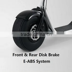 Powerful Electric Motor With 18inch Big Wheel Harley Scooter for Adult thumbnail-2