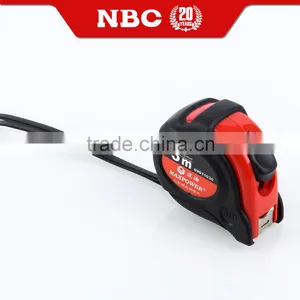 2m,3m/5m/7.5m ABS+TPR Wholesale Stainless Retractable Metal Meter Measuring Tape Measure thumbnail-1