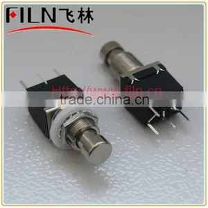 DPDT Stomp Foot Pedal Switch 6 Solder Lug Momentary True Bypass thumbnail-1