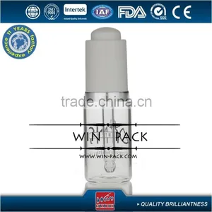 5ml 7ml 8ml 10ml Glass Dropper Bottles With Shiny Silver Ring thumbnail-1