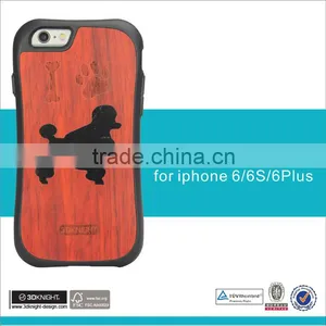 3D Laser Engraved Wood Bamboo Cell Phone Case for Iphone Cover thumbnail-6