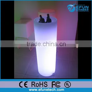 RGB Color Changing Lighting Wine Cooler Pot ,plastic Bar Led Party Cooler thumbnail-1