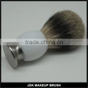 Acrylic Handle Shaving Brush Silver Badger Hair Shaving Brush Men Facial Beard Cleaning Shave Tool Shaving Razor Brush thumbnail-3