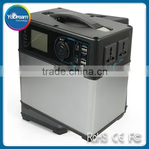400w Energy Storage Power Solar Power Small Solar System Solar Generator Family Lighting For Camping Fishing Hiking Home Use thumbnail-1