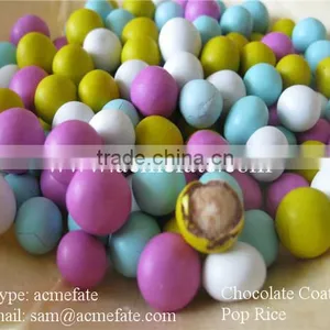 Halal/HACCP Wholesale Chocolate Coated Pop Rice thumbnail-1
