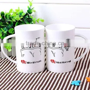 2016 Hot Selling Festival Use White Porcelain Mugs, Promotional Gift Set Christmas Mug thumbnail-2