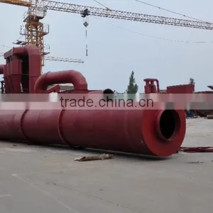 Diameter 1.2*12m Coconut Shell Dryer / Rotary Drum Dryer for Coconut Shell thumbnail-2