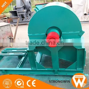 China Strongwin Large Capacity Forest Waste Wood Pallet Crushing Machine for Sale thumbnail-3